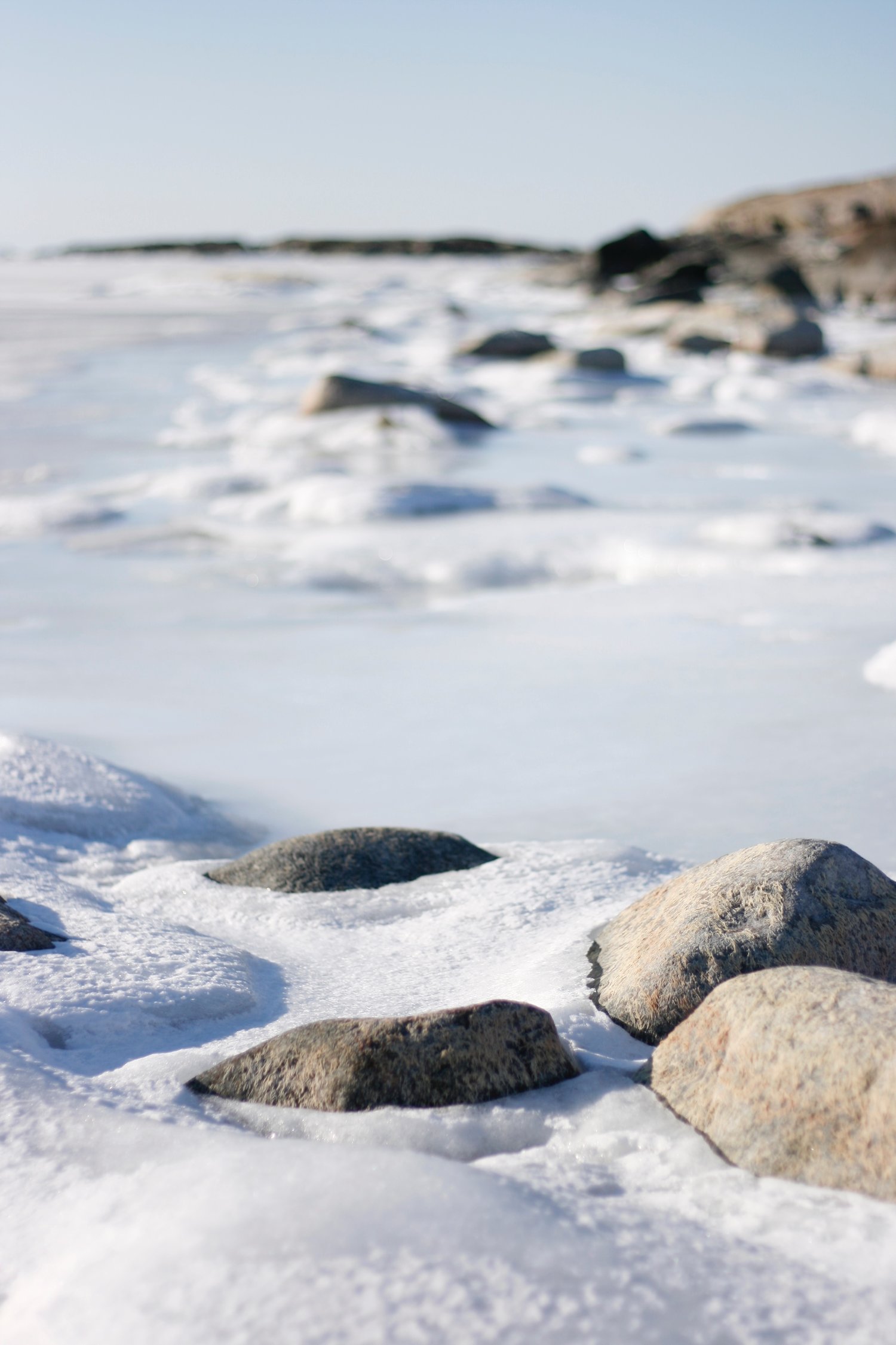 Vandringsleden på Hamnö erbjuder natursköna upplevelser även vintertid